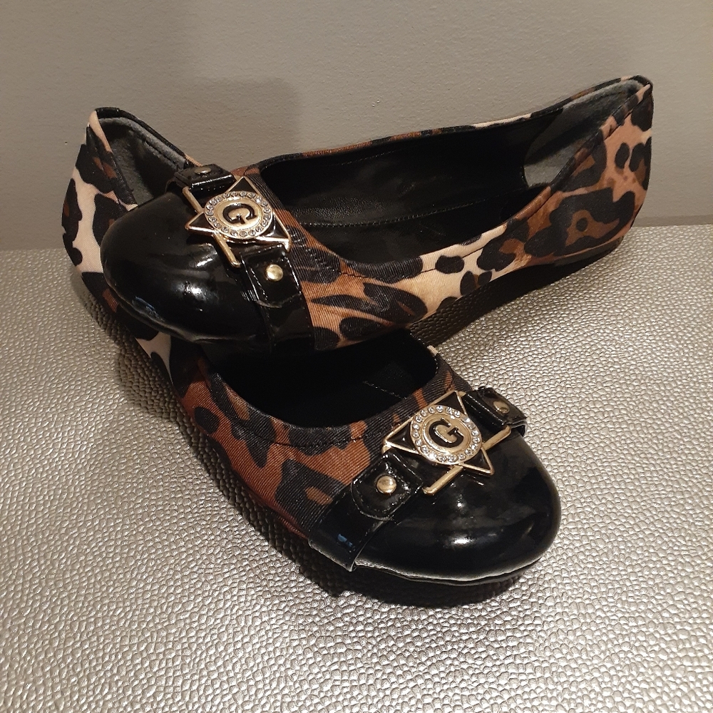 Cheetah print flats